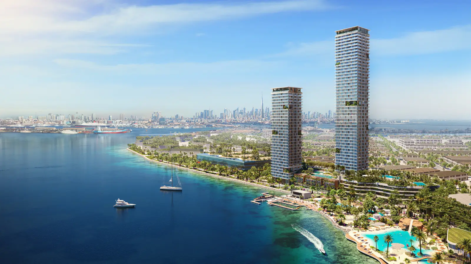 waterfront Dubai properties